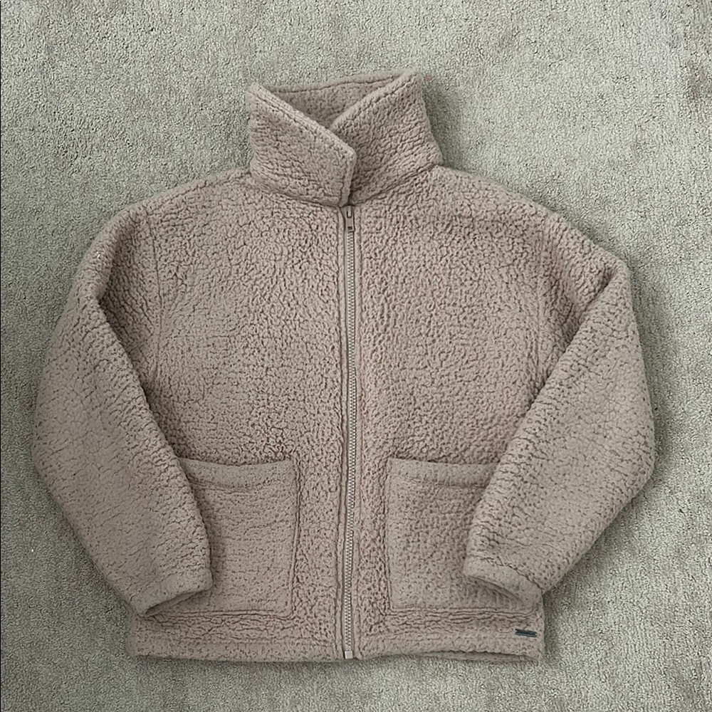 Cozy Sherpa Zip-Up Jacket